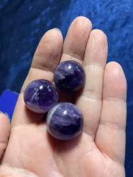 Klot i Chevron Ametist (mini)