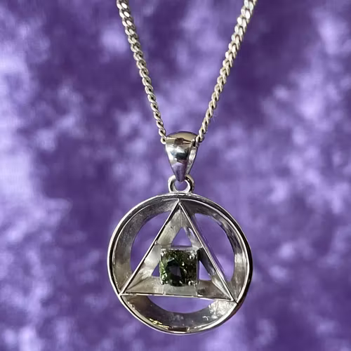 Moldavit (alkemist symbol)
