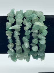 Armband med Grön Aventurinchips