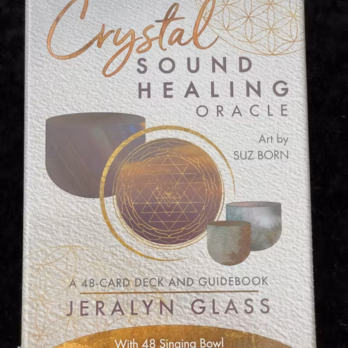 Crystal Soundhealing Oracle (med QR-kod)