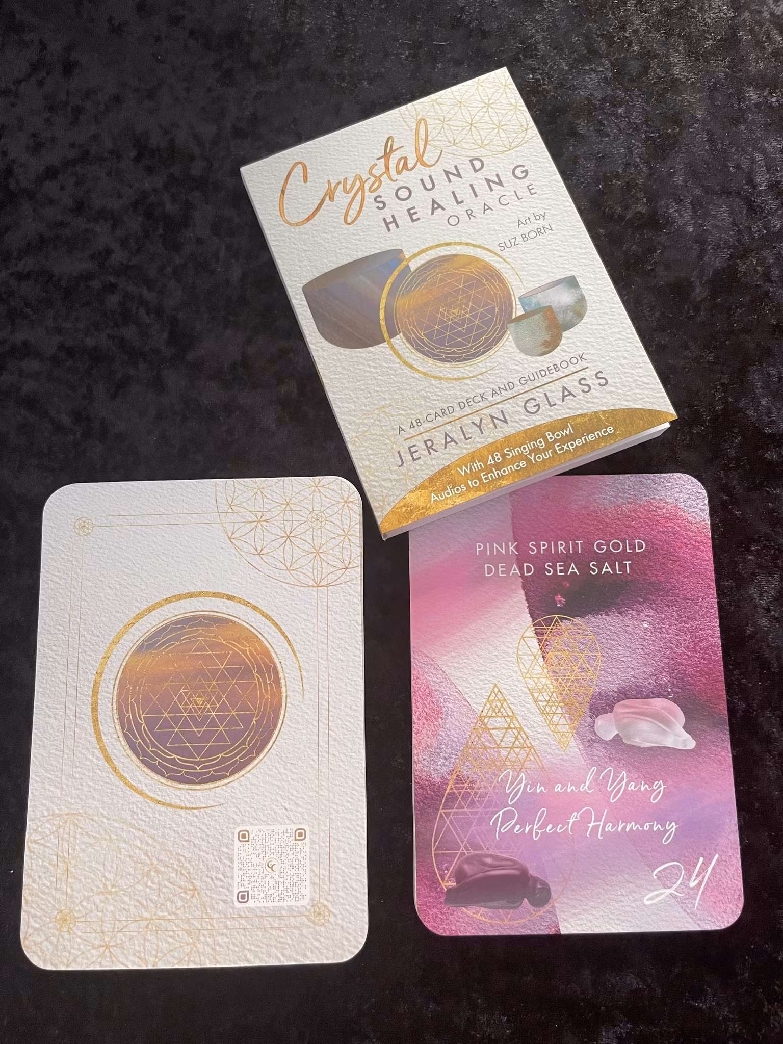 Crystal Soundhealing Oracle (med QR-kod)