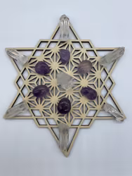 Kristallnät (30 cm) 6 spetsar