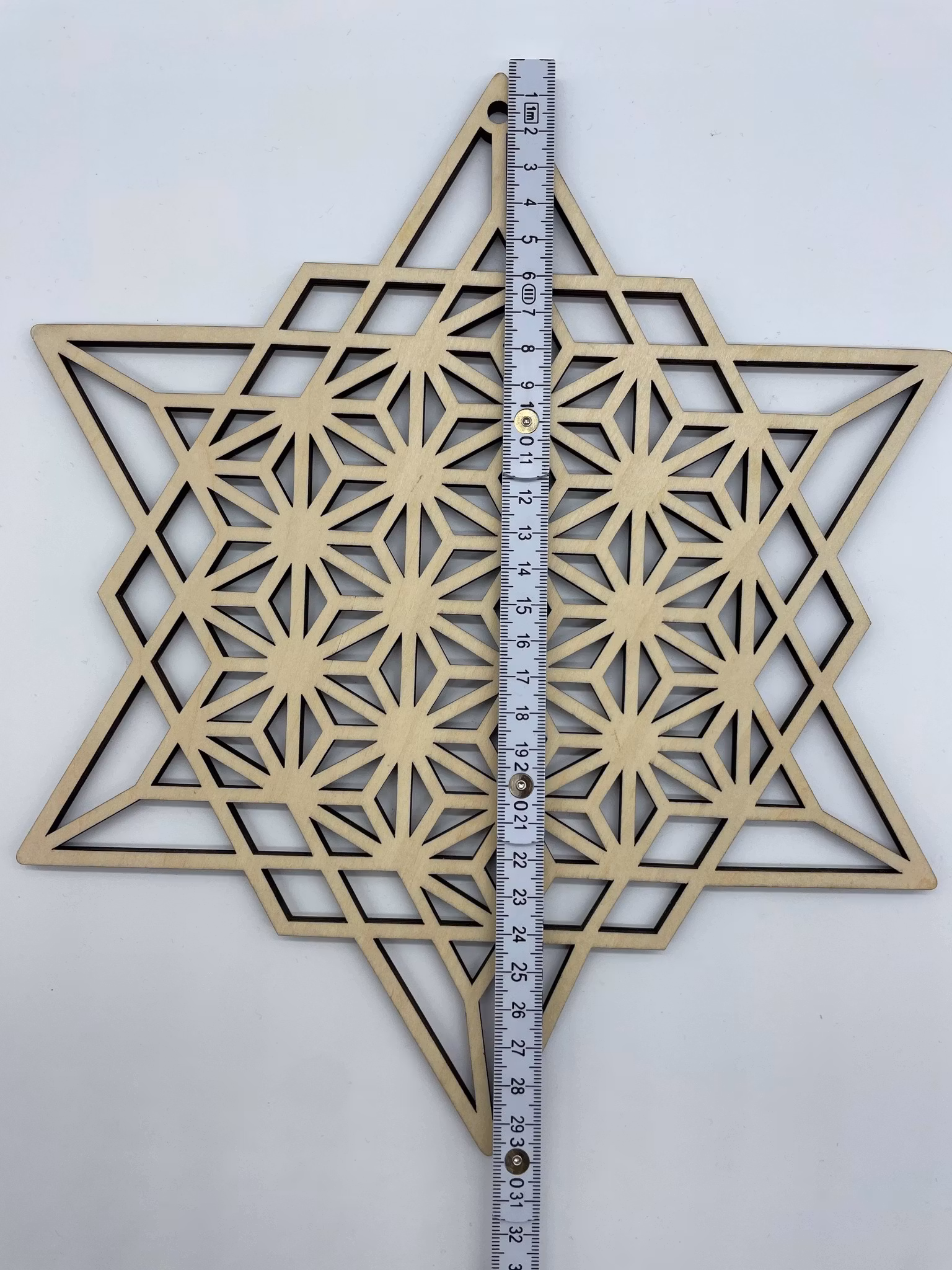 Kristallnät (30 cm) 6 spetsar