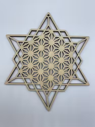 Kristallnät (30 cm) 6 spetsar