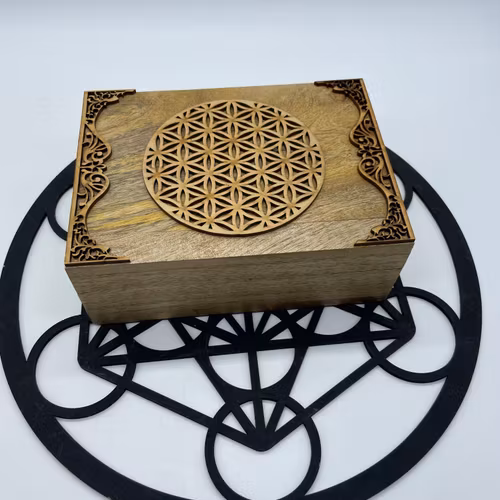 Tarotbox med Livets blomma