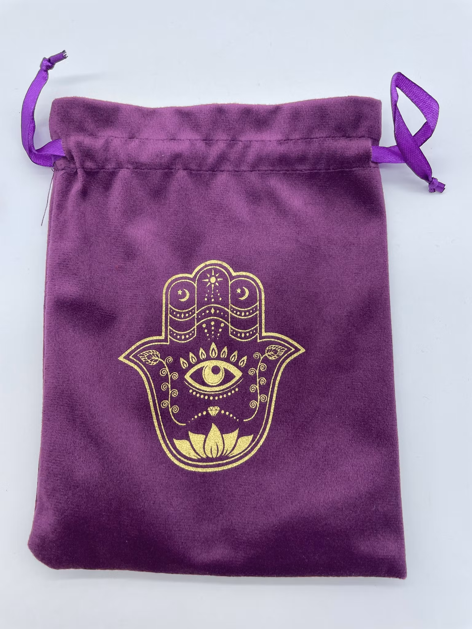Tarotpåse lila stor