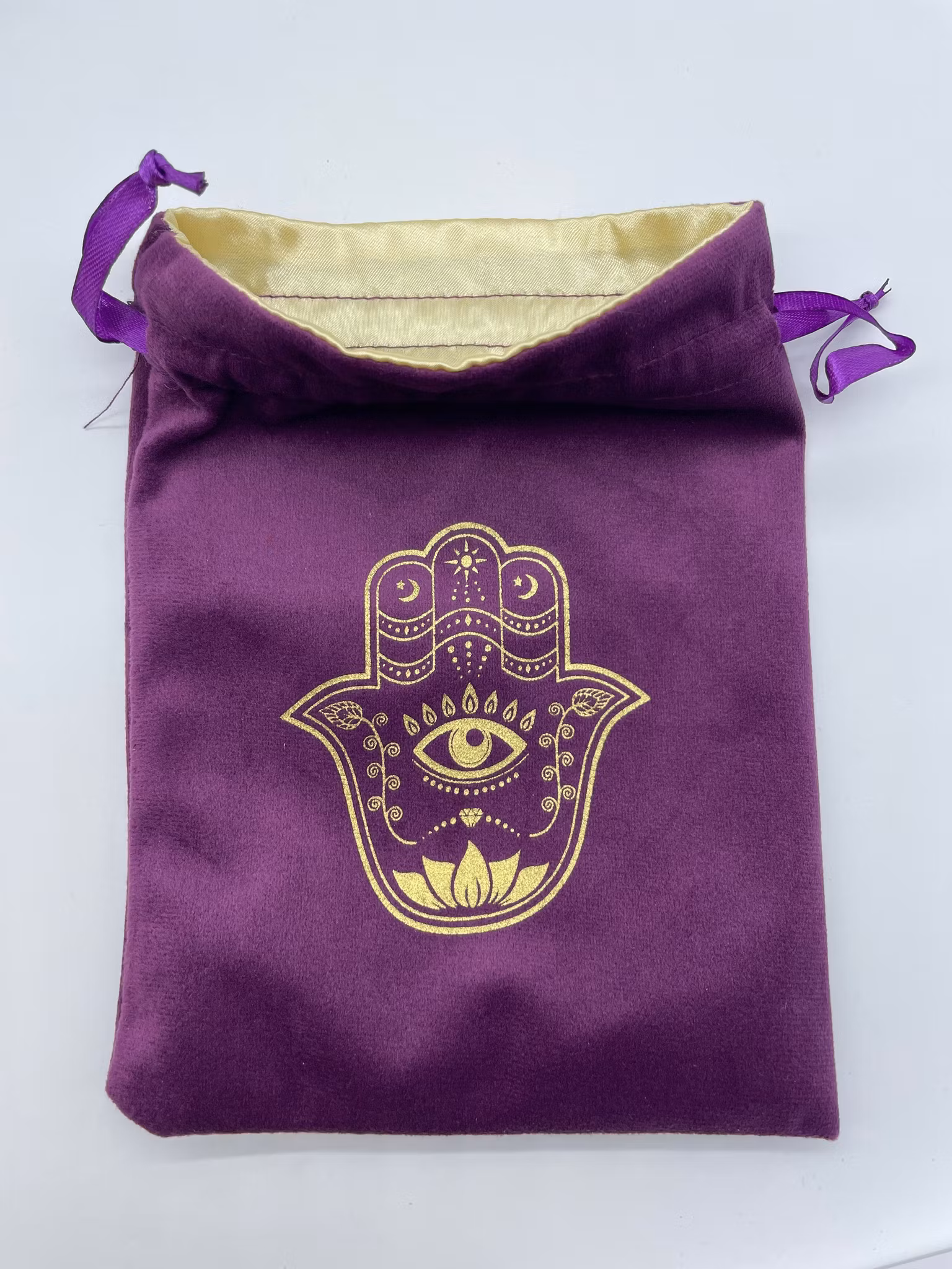 Tarotpåse lila stor