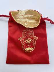 Tarotpåse röd stor
