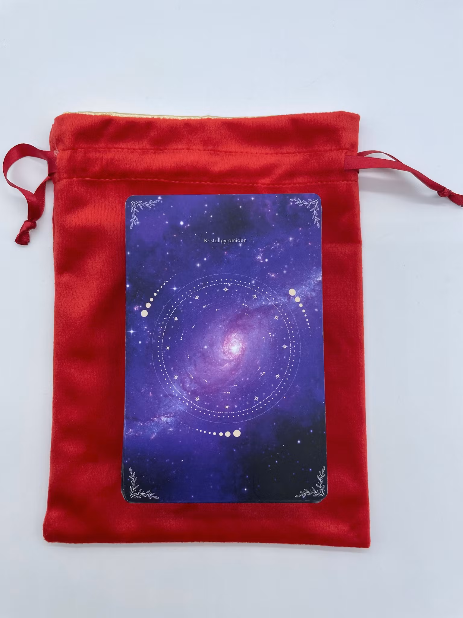 Tarotpåse röd stor