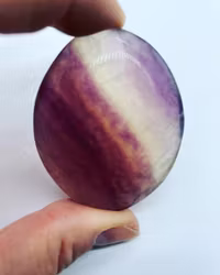 Regnbågsfluorit palmstone 2