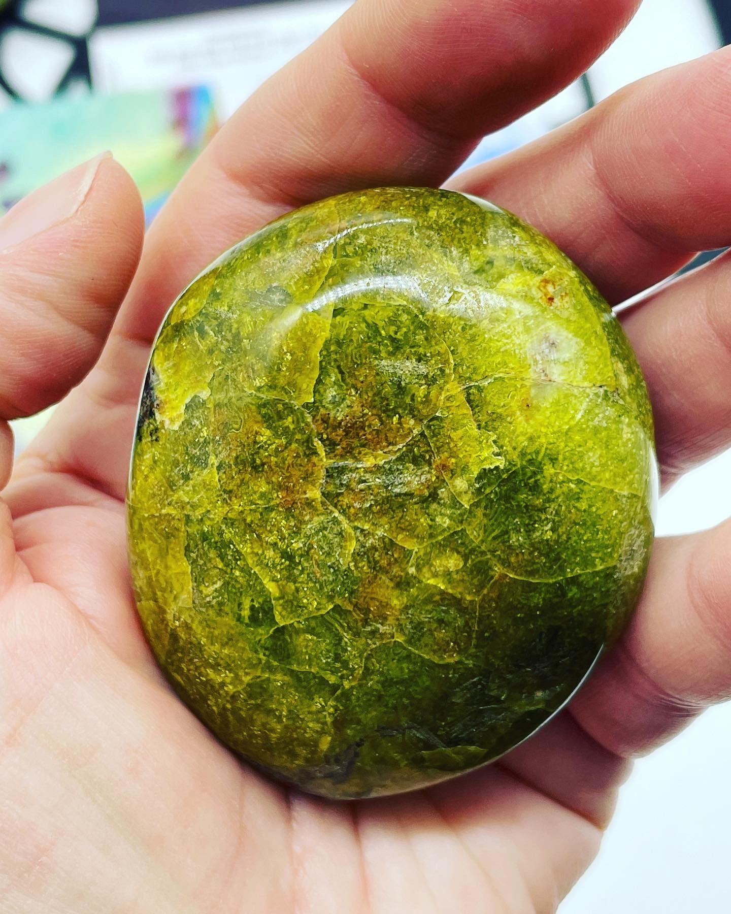 Grön Opal (Palmstone)
