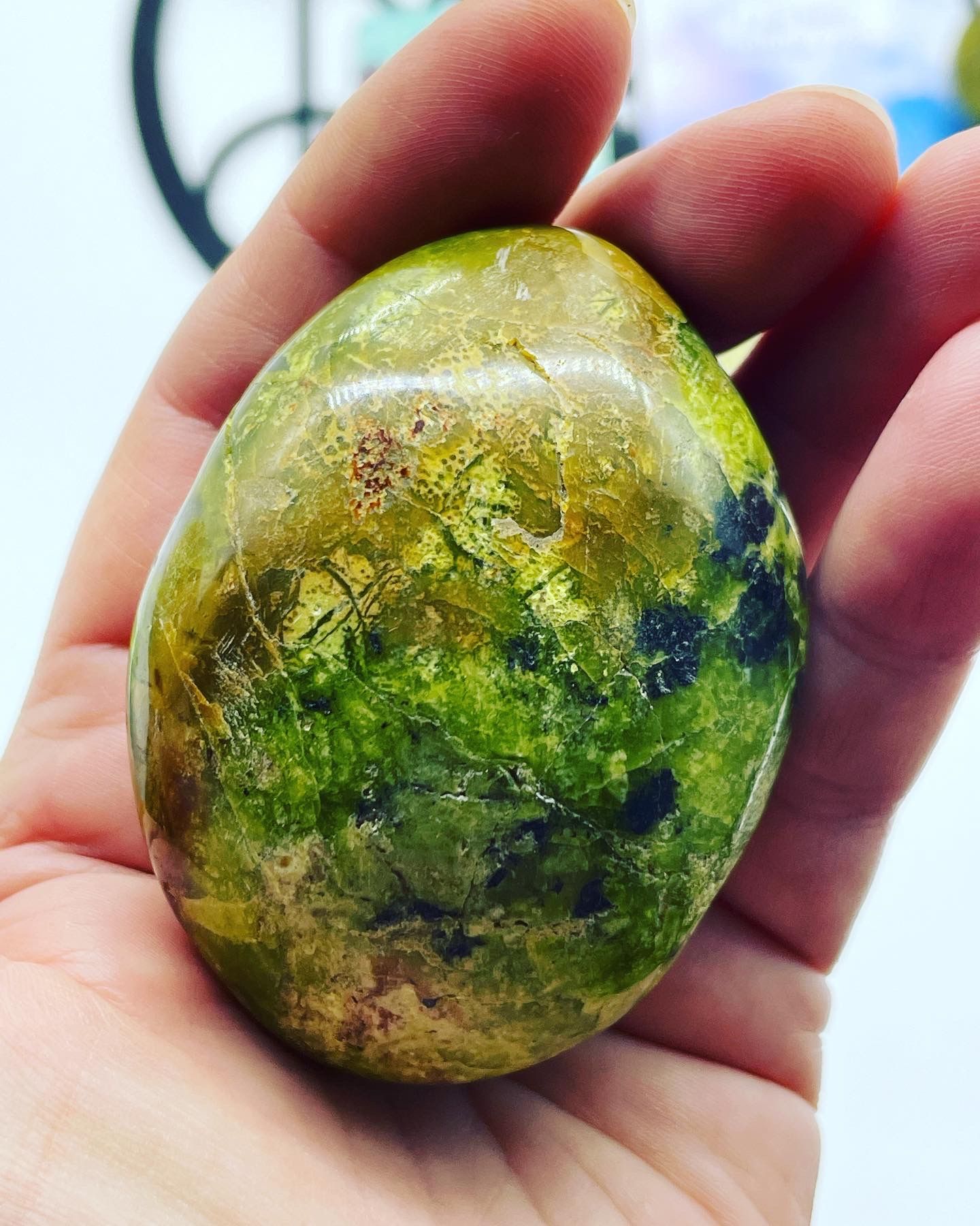 Grön Opal (Palmstone)