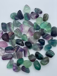 Fluorit trumlad  (mellan)