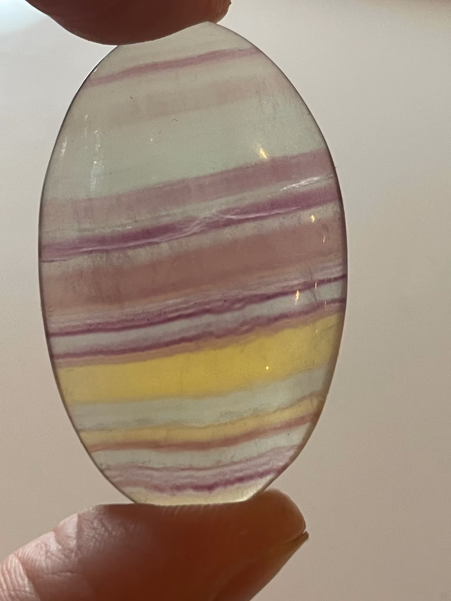 Candy Fluorit palmstone (I butiken)