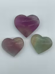 Hjärta i Candy Fluorit