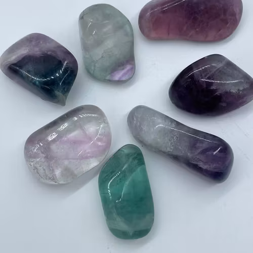 Fluorit trumlad (stor)