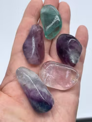 Fluorit trumlad (stor)