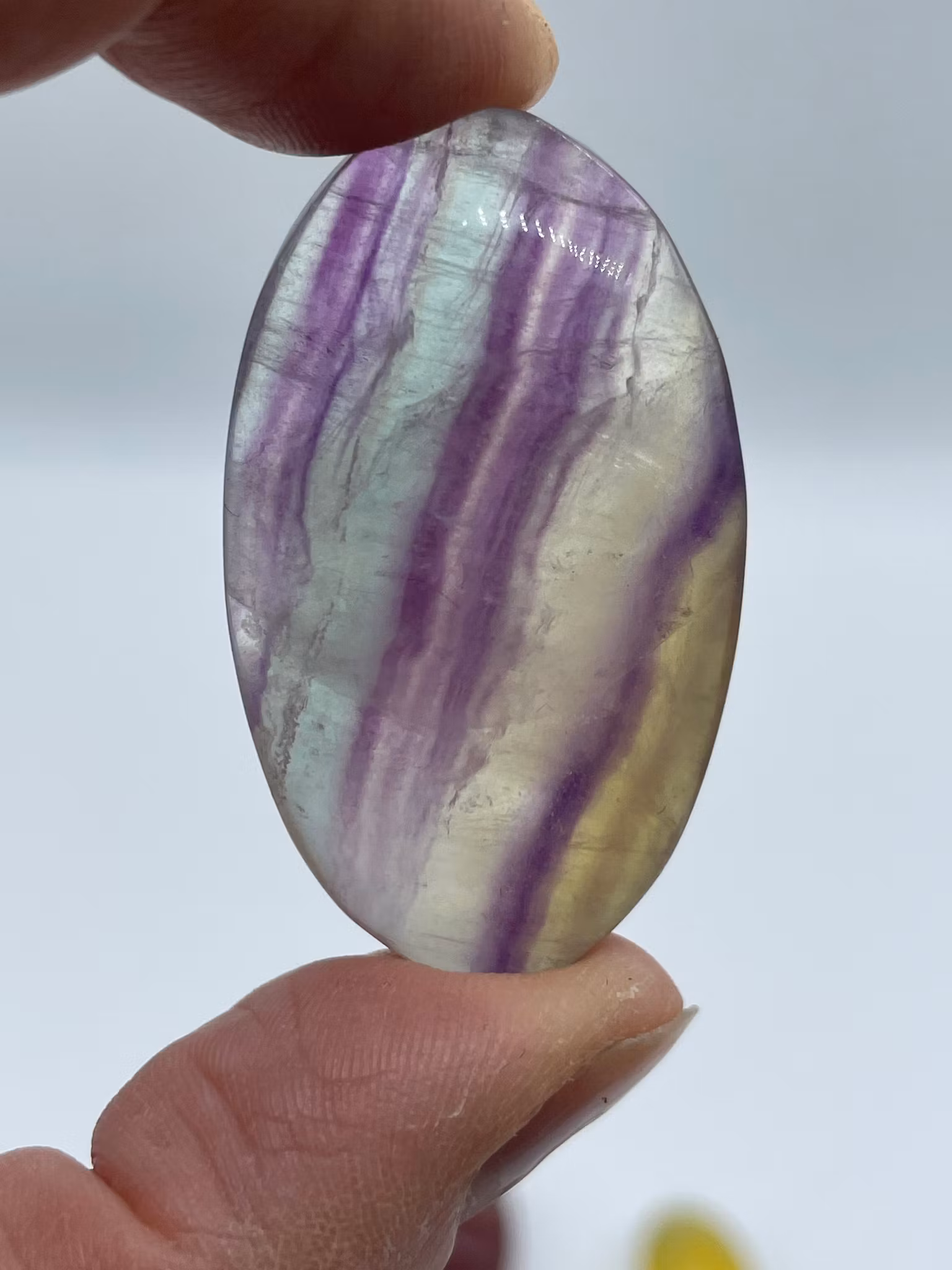 Candy Fluorit palmstone (små)
