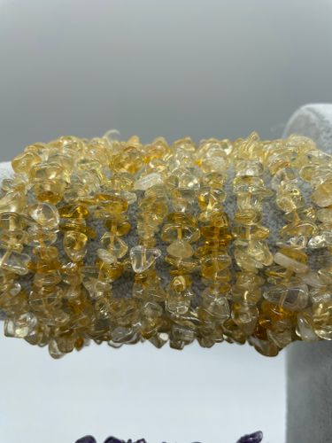 Armband med Citrinchips