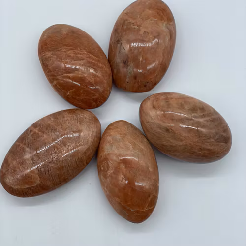 Månsten peach Palmstone (mindre)