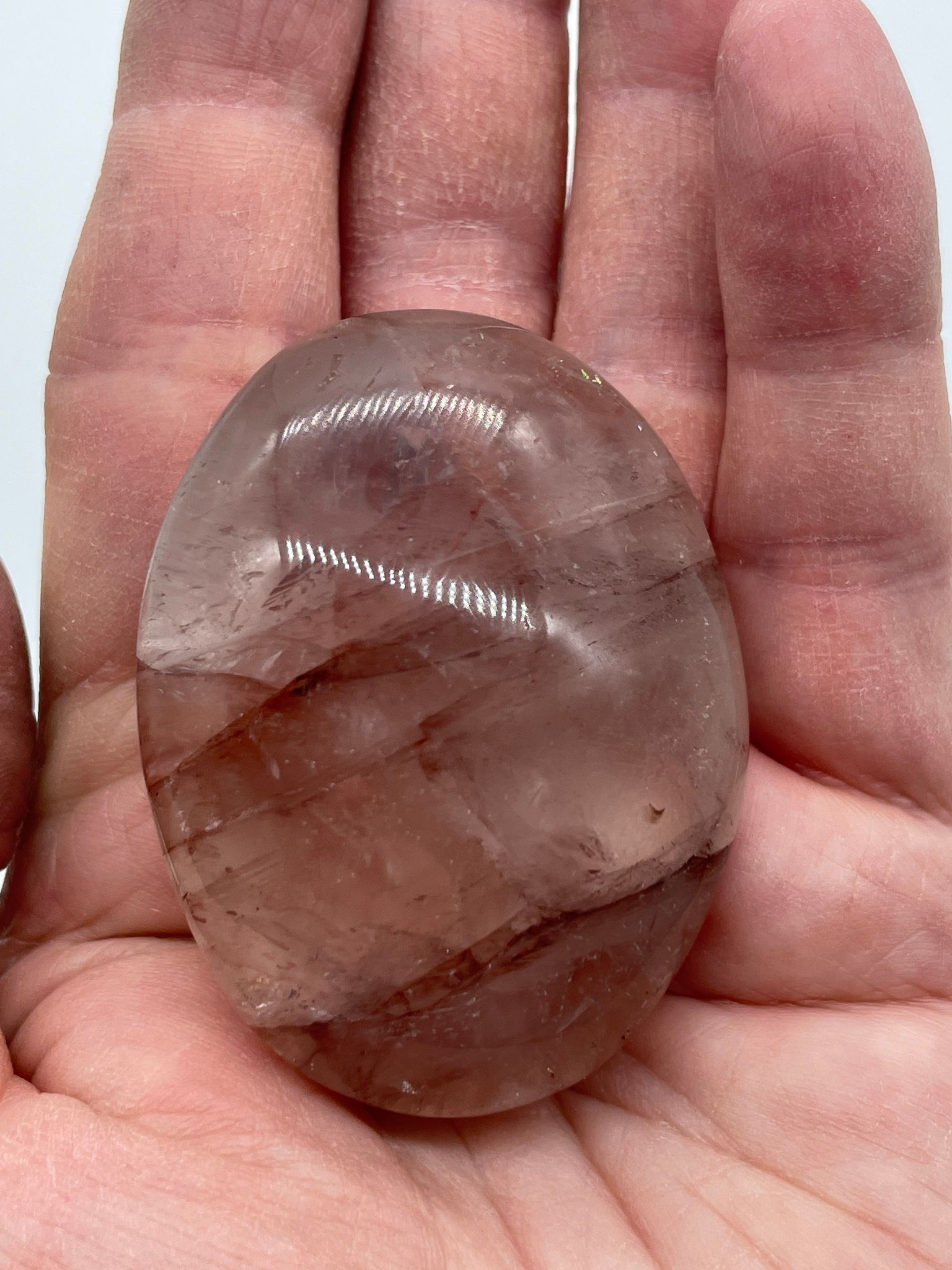 Röd Goldenhealer Palmstone