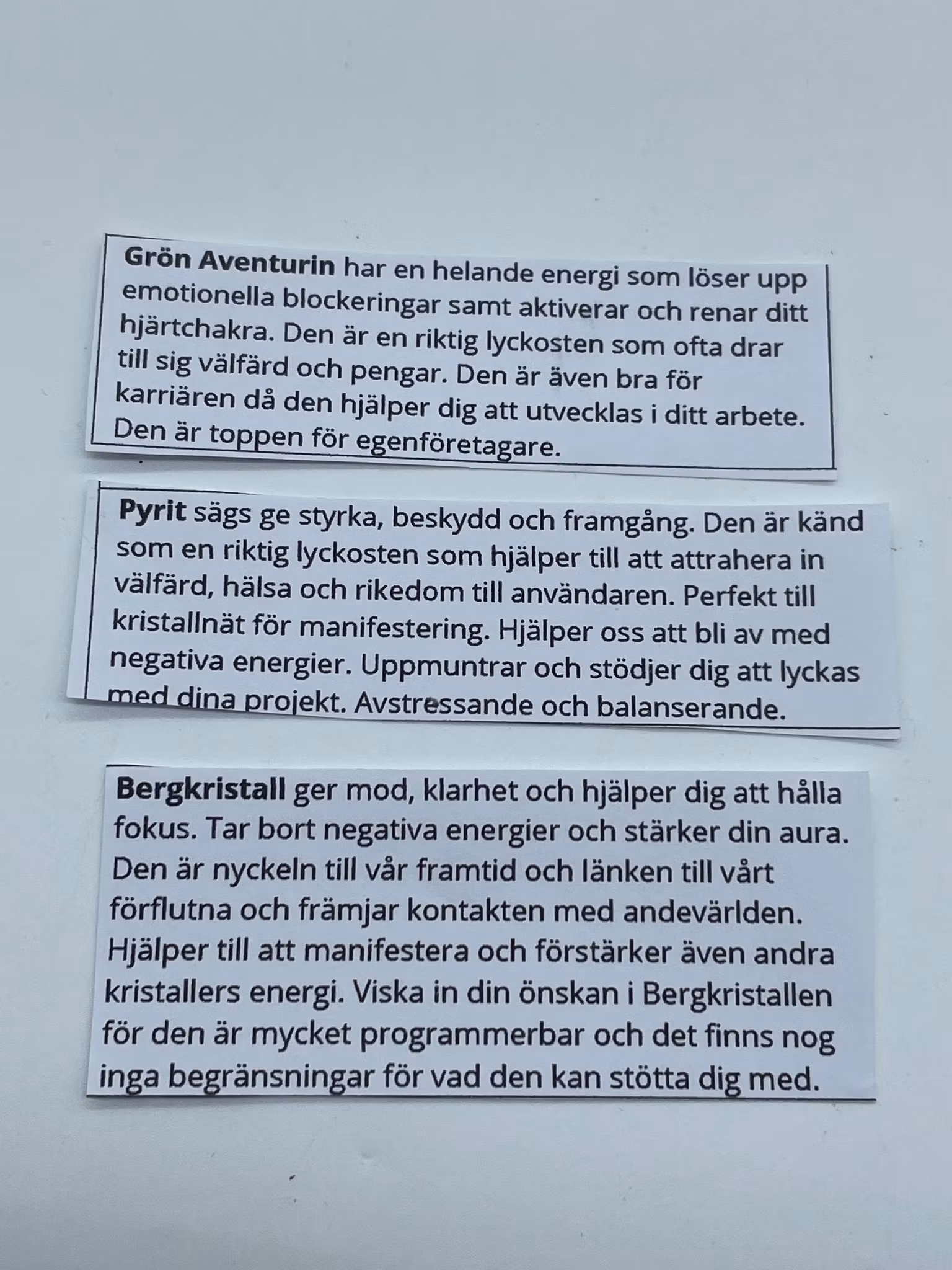 Kristallnät pengar & överflöd (kristaller ingår)