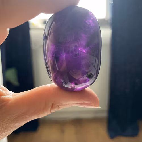 Ametist palmstone