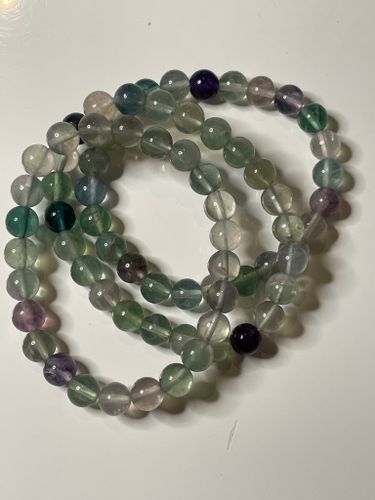 Armband med Fluorit