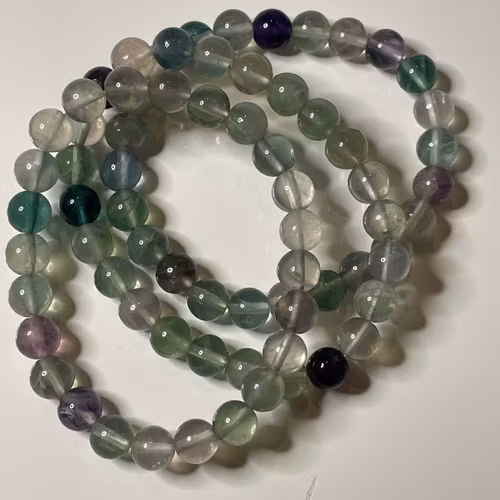 Armband med Fluorit