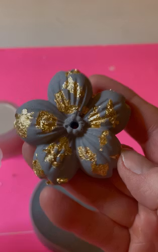 Jesmonite Blomma rökelsehållare