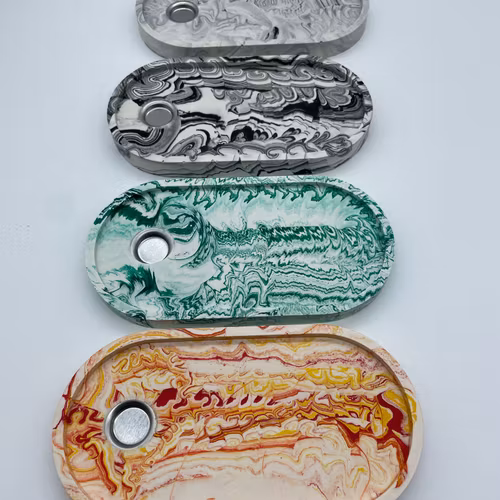 Jesmonite Rökelsebricka 199kr (i butiken)