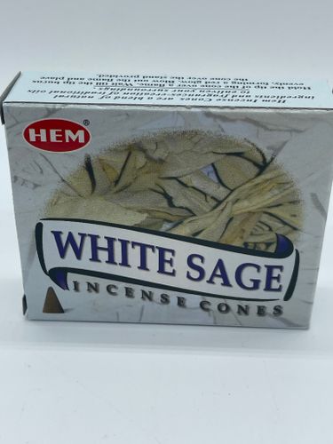 Vit Salvia koner