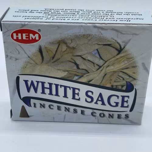 Vit Salvia koner