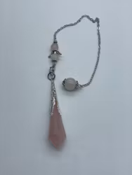 Lyx Pendel Rosenkvarts