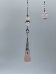 Lyx Pendel Rosenkvarts