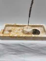 Jesmonite Rökelsebricka XL (Kit)