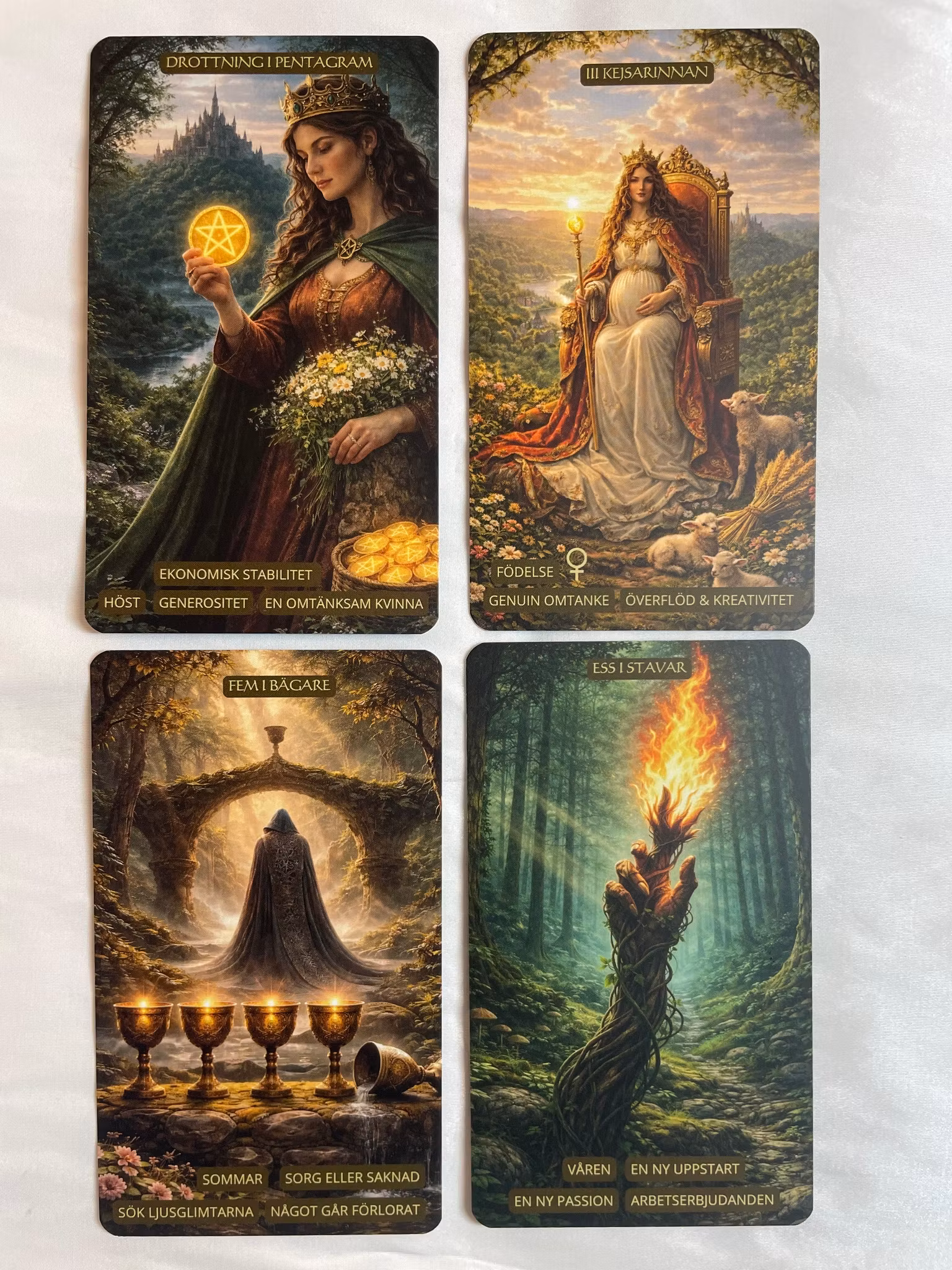 Tarot, bland väsen, väktare & uråldrig visdom