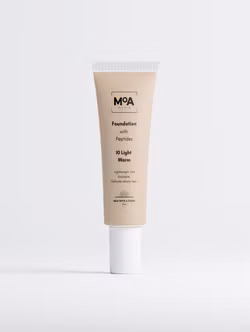 Foundation with Peptides 10 Light Warm