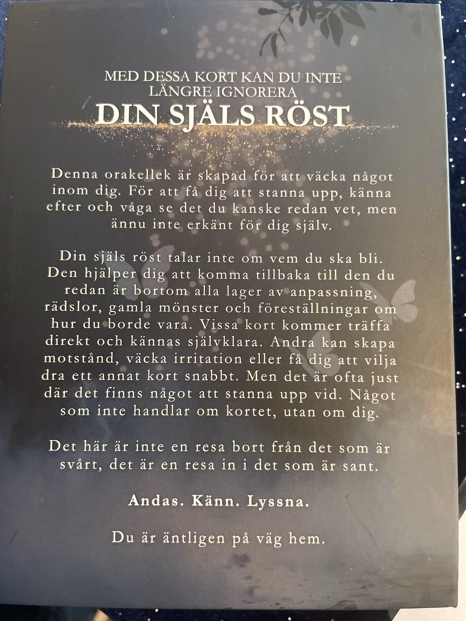 Din själs röst.