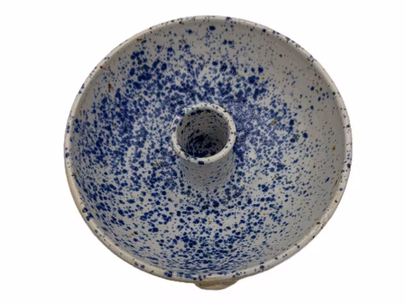 Ljushållare med liten skål ”Blue Splash”.