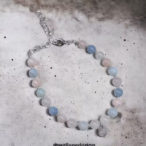 Kristallarmband - Morganit