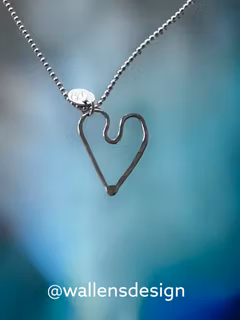 LOVE  Original Silverhjärta - mini