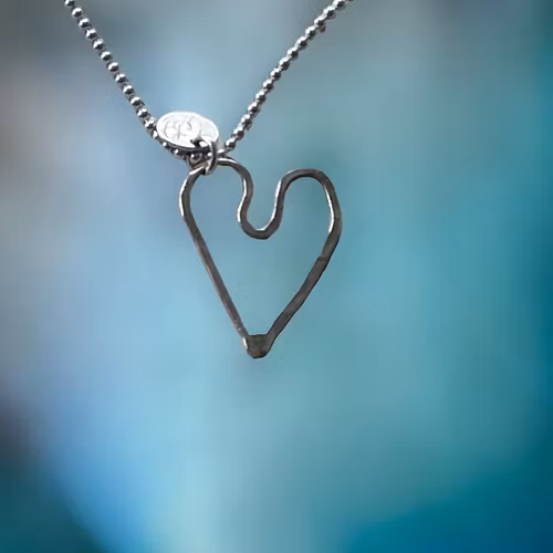 LOVE  Original Silverhjärta - mini