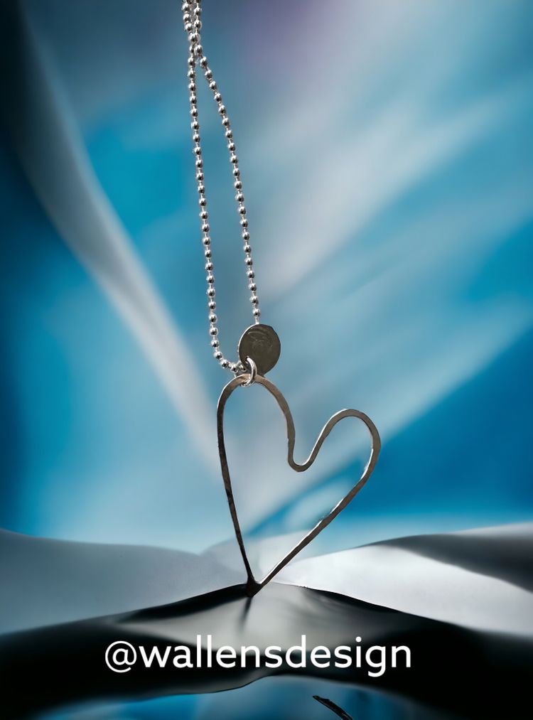 LOVE Original Silverhjärta - small