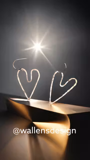 LOVE Original örhängen Silverhjärta (30*20mm)
