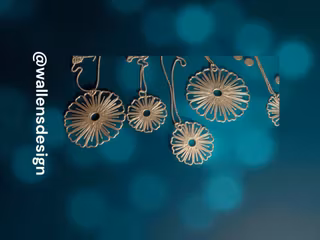 Linnés korall - pendant / hänge