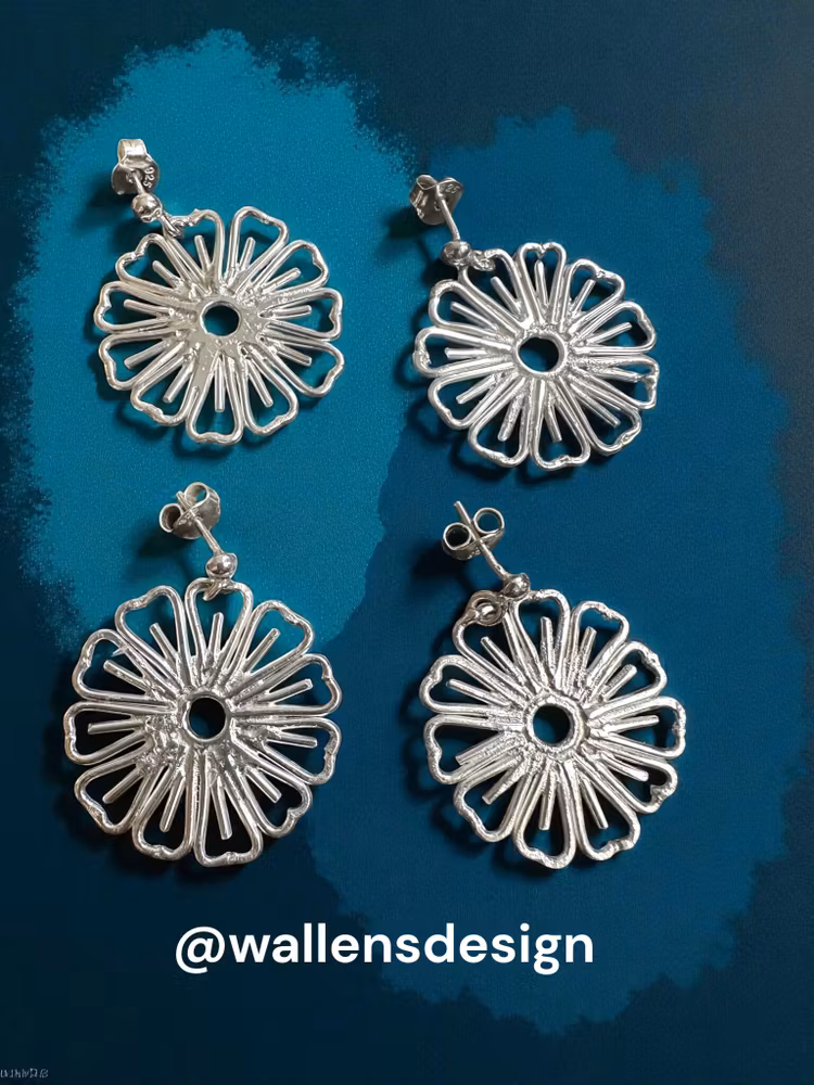 Linnés korall - örhängen