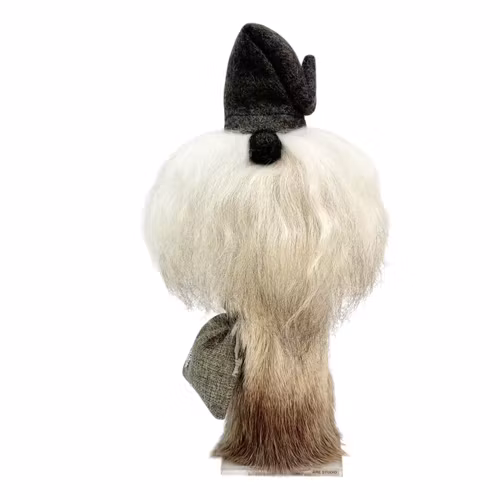 TOMTE VIDAR MED JULSÄCK CA 38 CM HÖG
