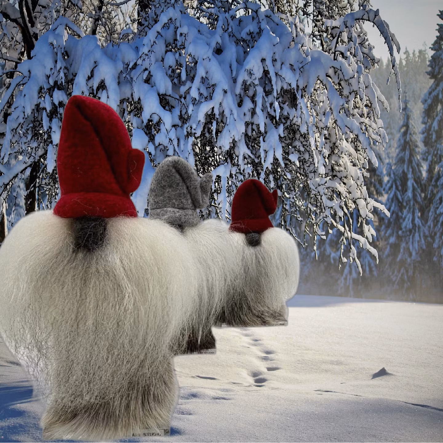 TOMTE MINSTA MODELL CA 24-25 CM HÖG