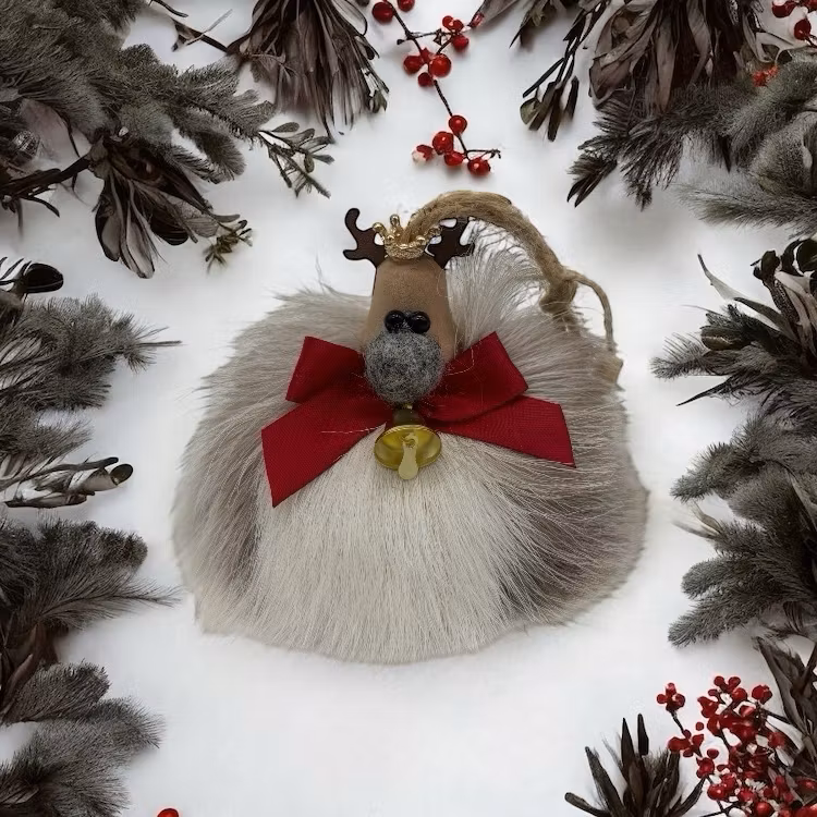 KUNG RUDOLF I ÄKTA SVENSKT RENSKINN.